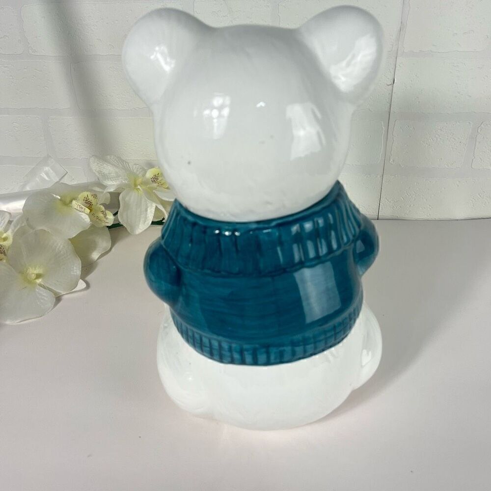 Asia Master Bear Cookie Jar 11" - Picture 3 of 7